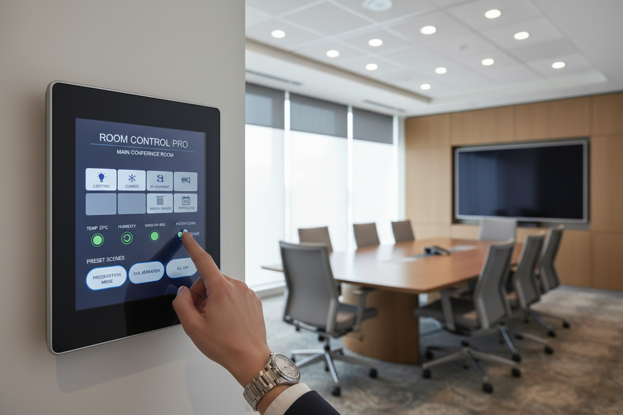 Centralized Room Control Panels