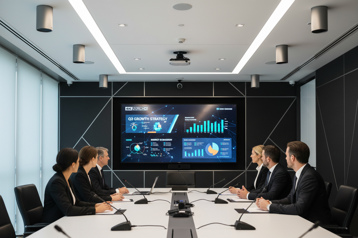 High-definition Displays and Audio Clarity