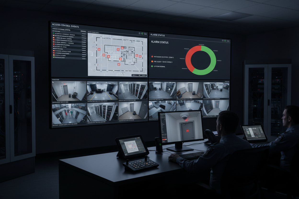 Integration with Access Control & Alarms