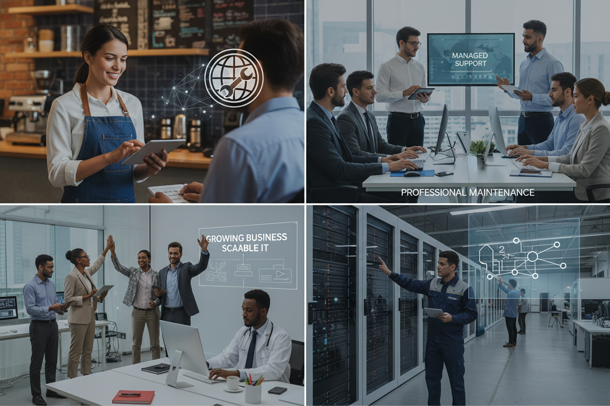 Managed Services & Maintenance Ideal For