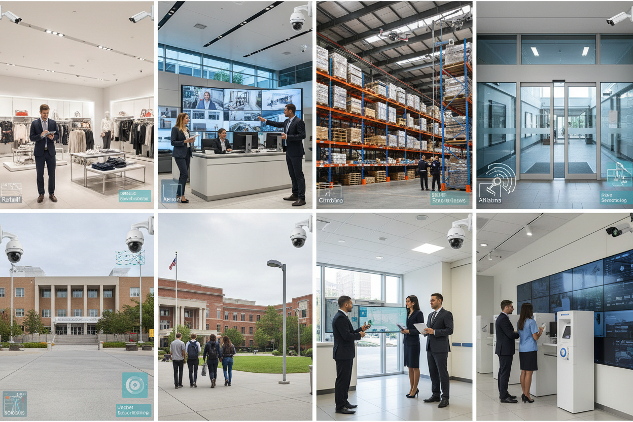 Video Surveillance & Analytics Ideal For